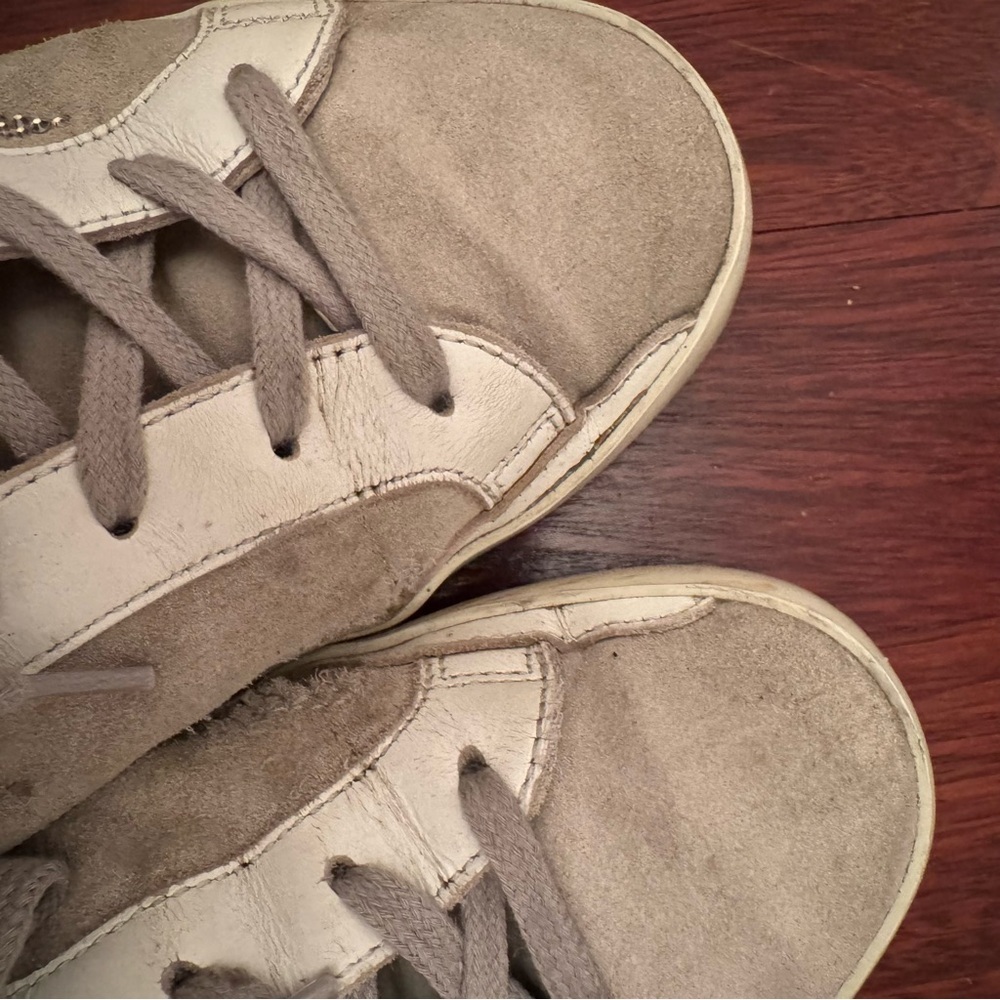 Golden Goose Superstar Swarovski Crystal Suede Sneakers - Picture 14 of 16